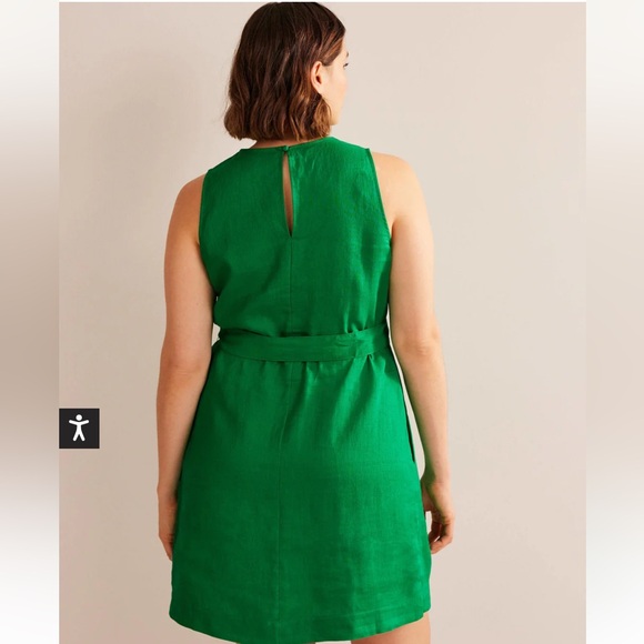 EUC Boden Linen Sleeveless Dress - Picture 3 of 15